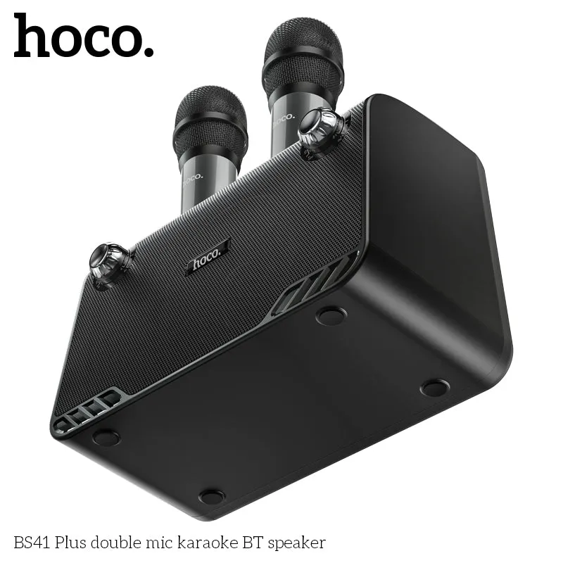 HOCO BS41 Plus Double mic Karaoke Wireless BT Speaker