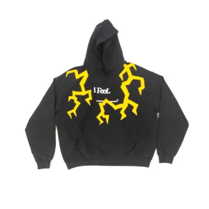 i Feel 'ELECTRIC' Heavyweight Hoodie LARGE