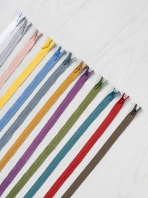 Invisible YKK Zipper - 26 Colours