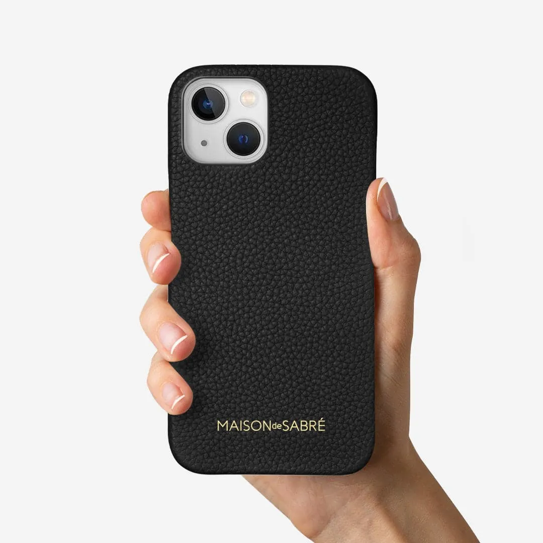 iPhone 14 Plus Case - Black Caviar