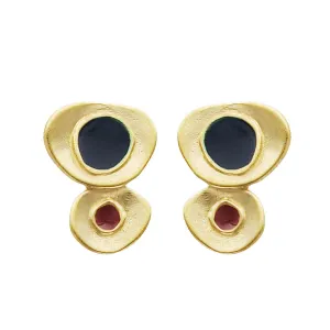 Joidart Miro Stacked Post Earrings