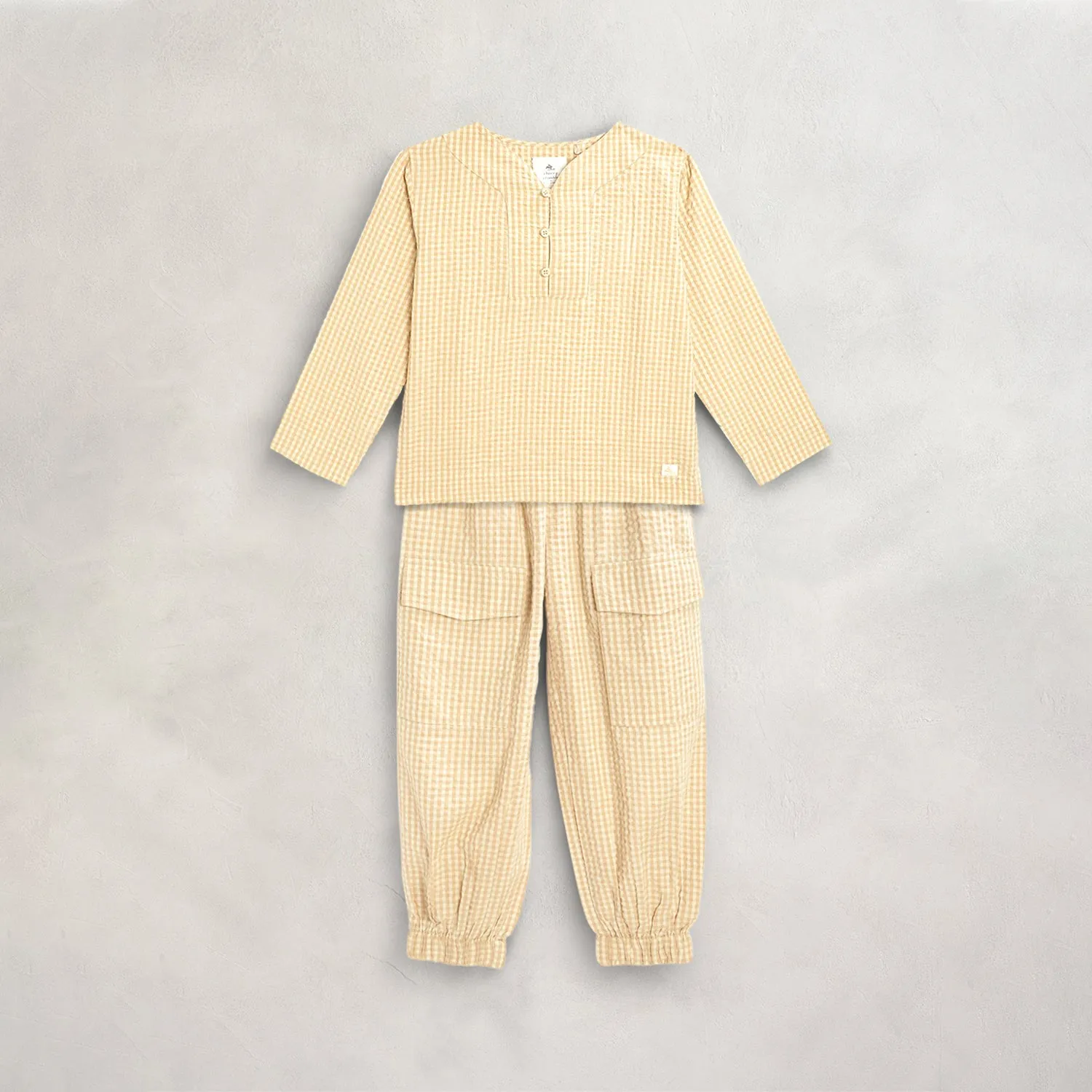 Kids Serene Beige Nightsuit