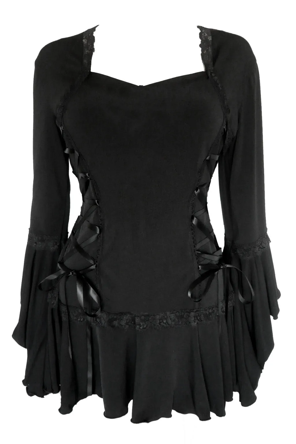 Kitty Cat Costume with Bolero Top, Black