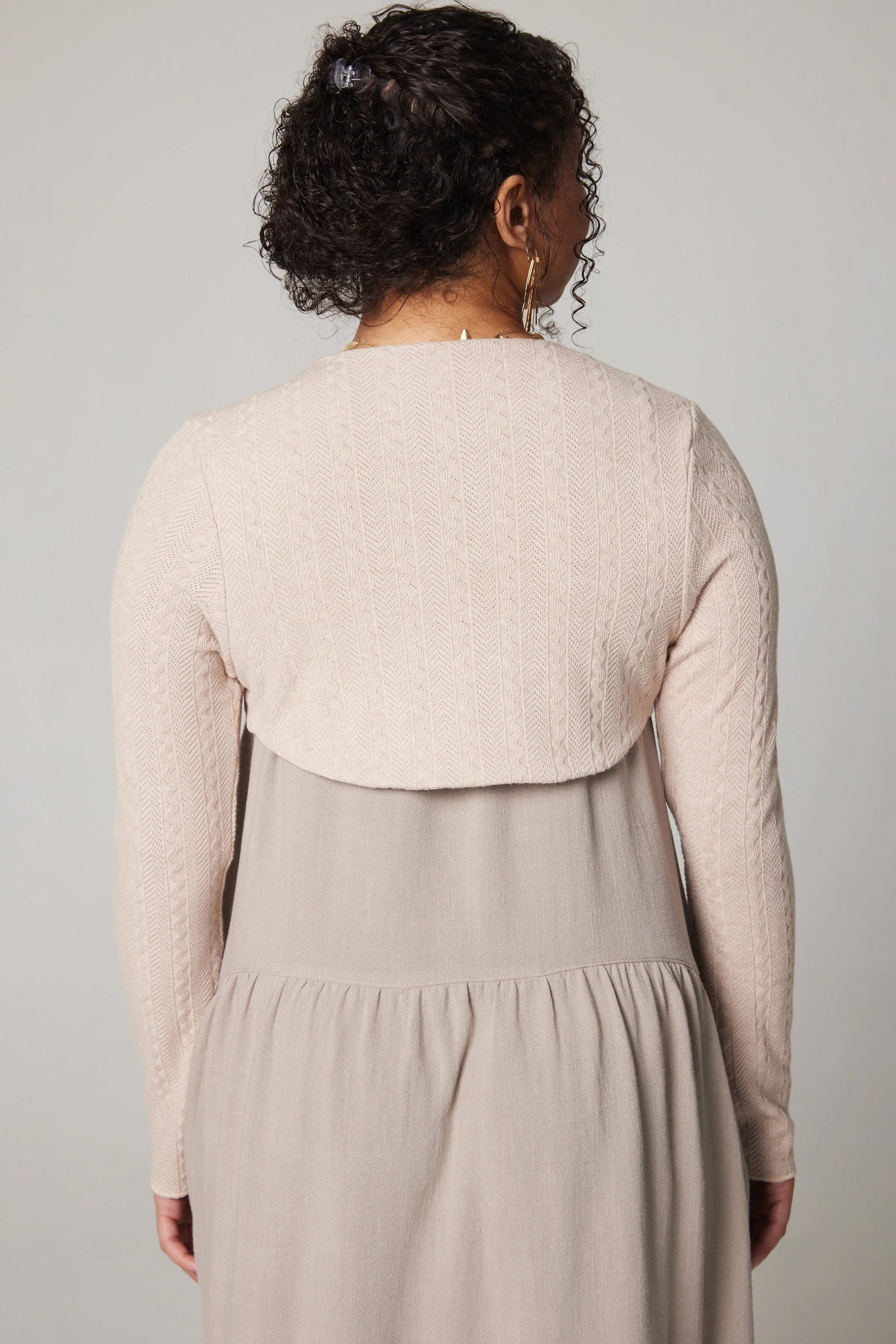 Knit Bolero - Beige