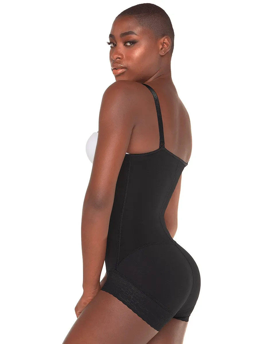 MariaE Fajas Colombianas Post-Op Open Bust Shapewear Bodysuit