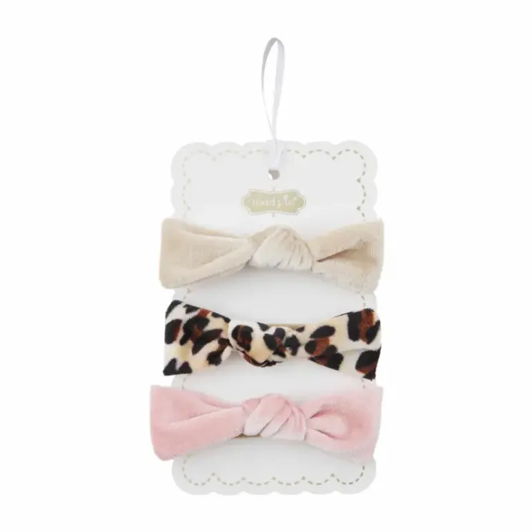 Mudpie Velvet Bow Headband Sets