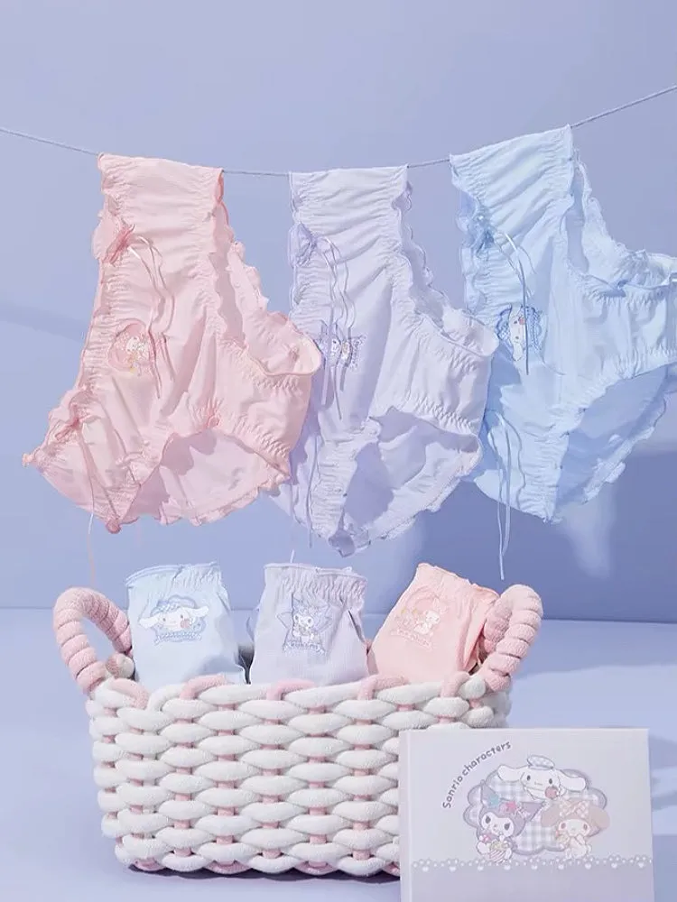 My Melody Kuromi Cinnamoroll Underwear Set of 3