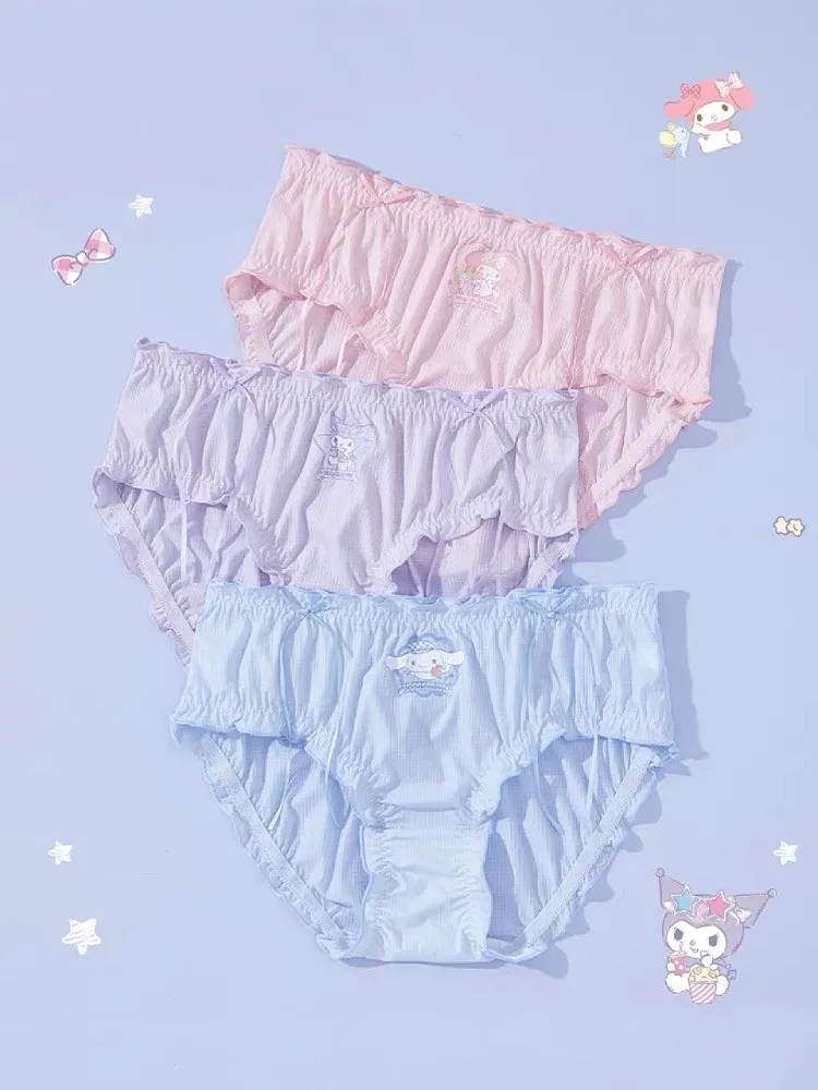 My Melody Kuromi Cinnamoroll Underwear Set of 3