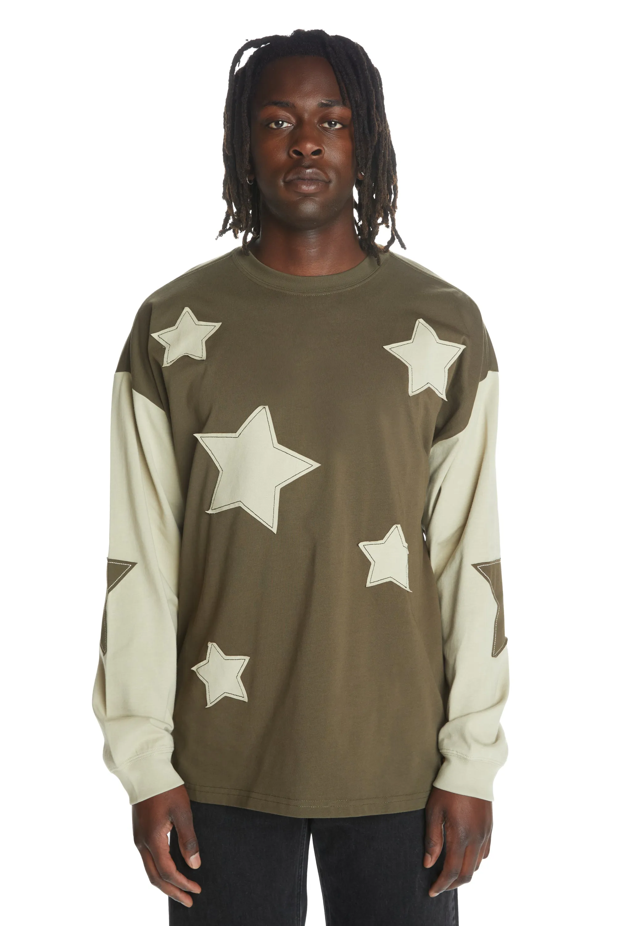 Patched Star Tee