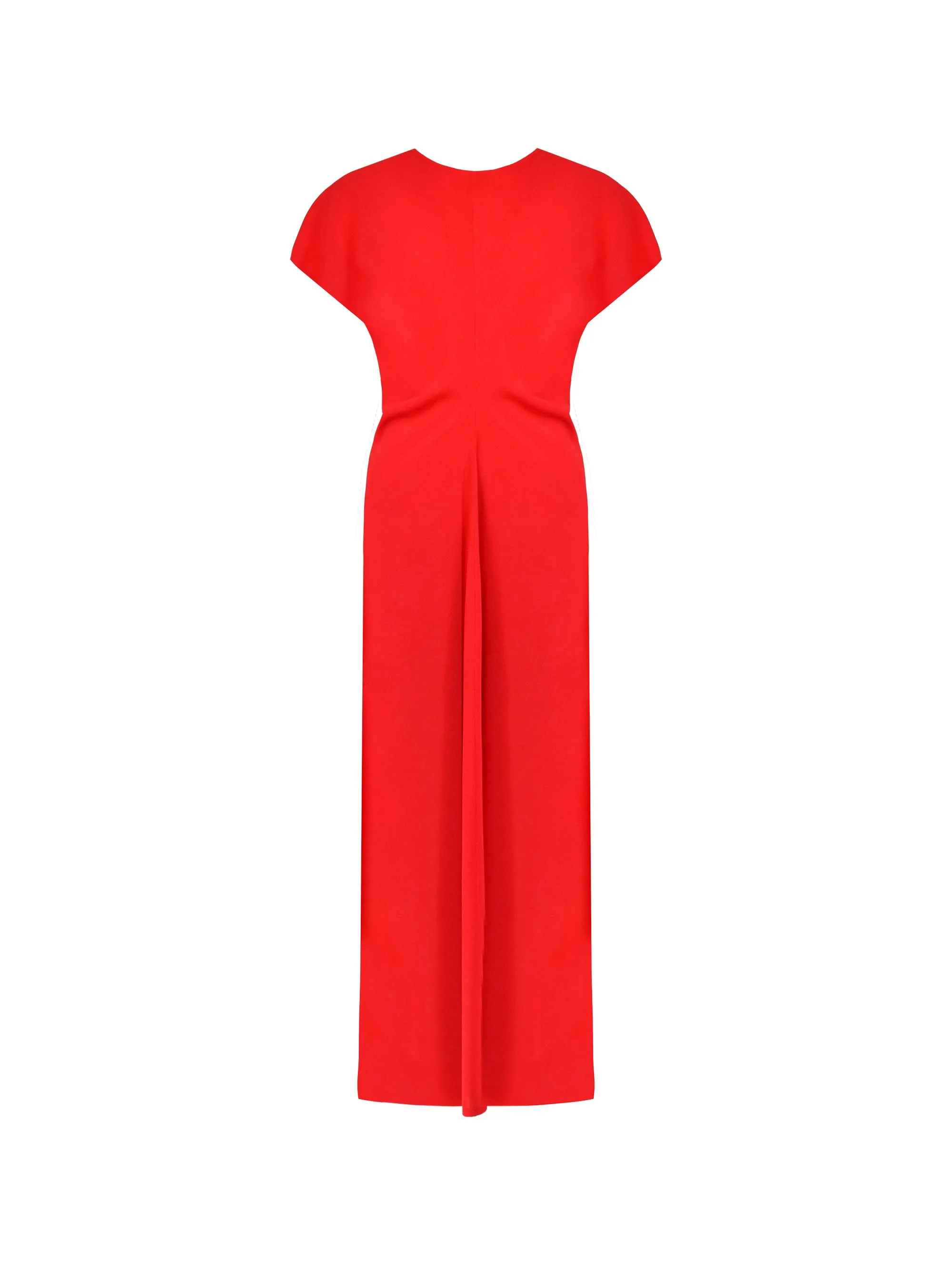 Petite Harper Red Flutter Sleeve Midaxi Dress