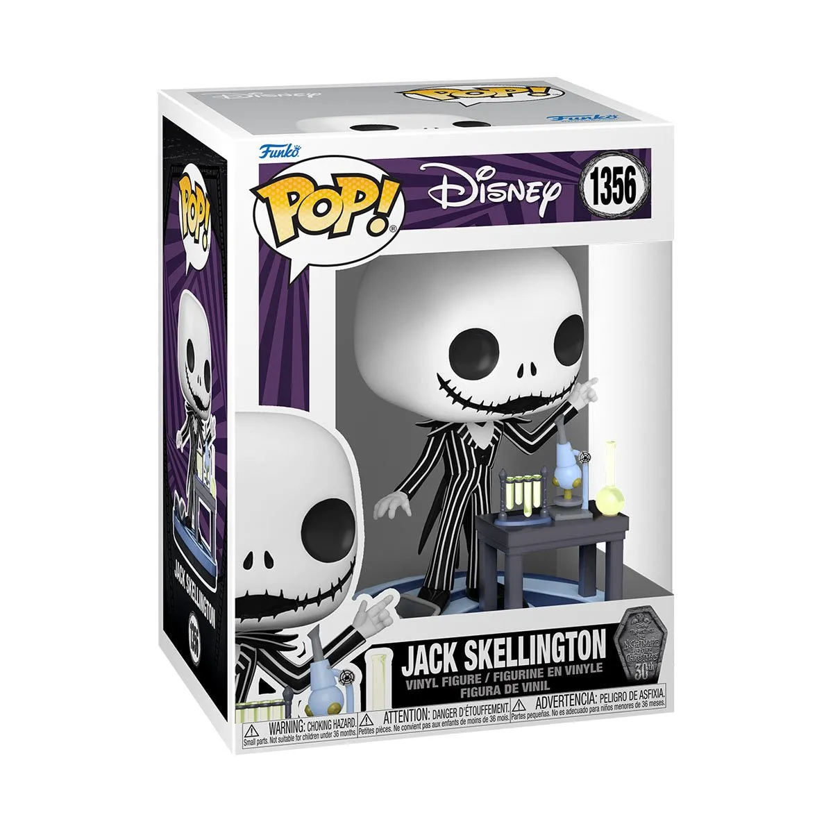 POP Disney : Nightmare Before Christmas 30th Anniversary - Jack Skellington (Lab)