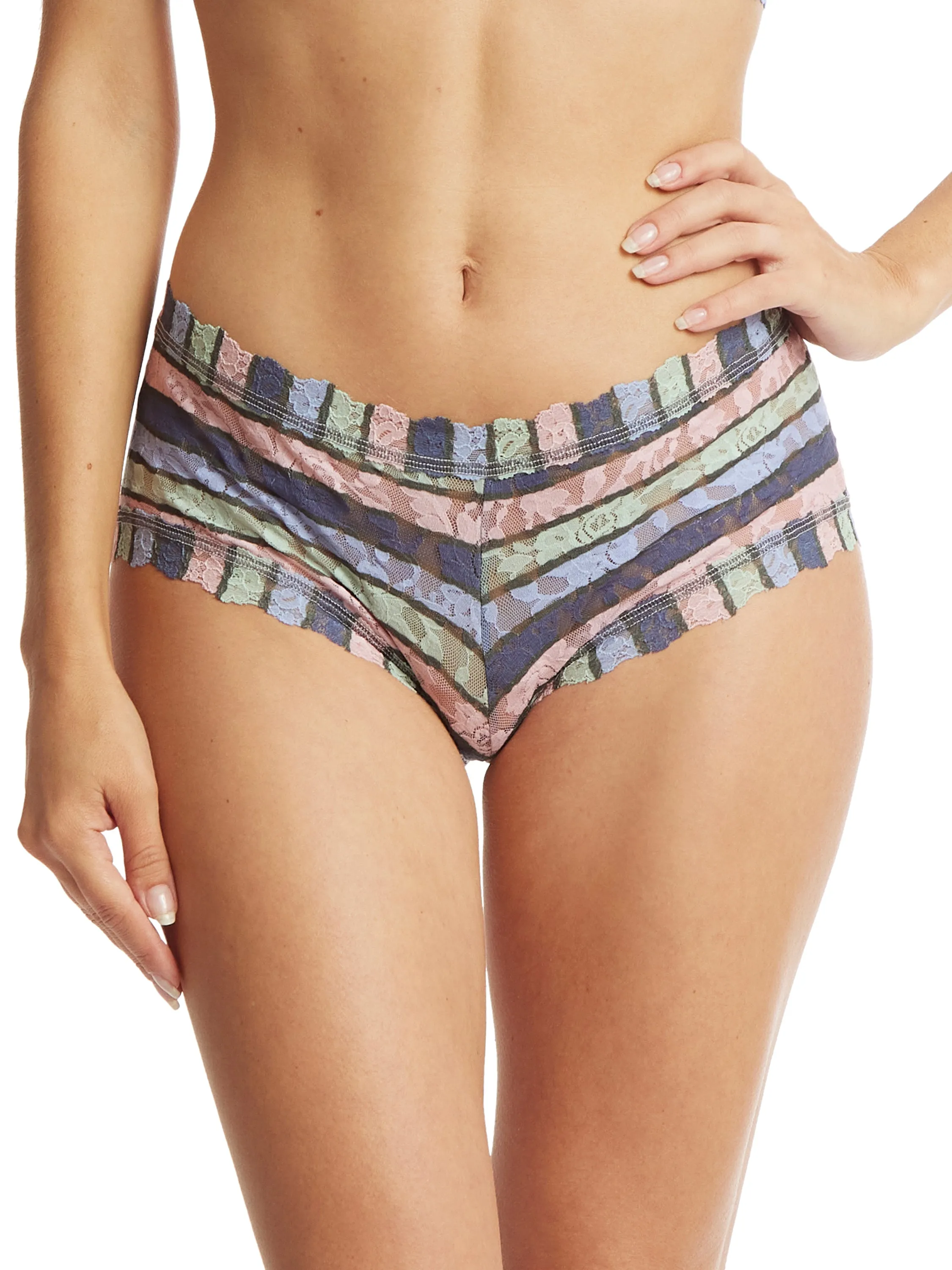 Printed Signature Lace Boyshort Amalfi Coast Sale