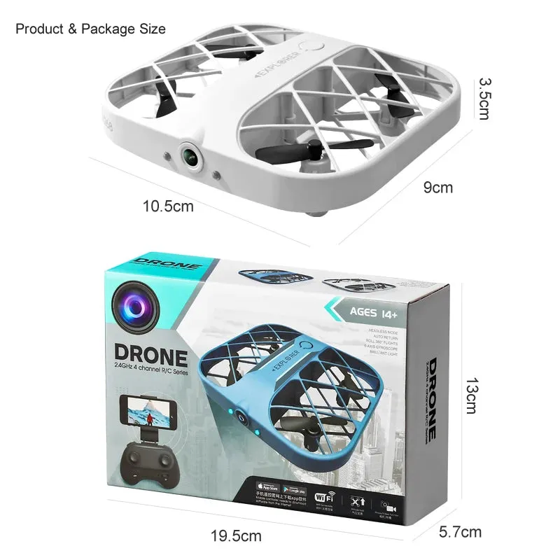 Professional  8K HD Pocket Quadcopter Drone with Camera Gift for Boys