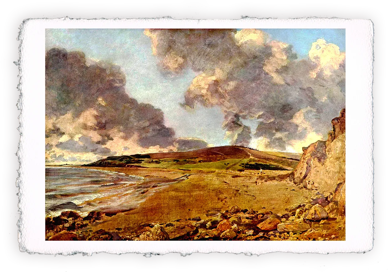 "Le nuvole" di Constable - Cofanetto regalo di 4 stampe d'arte Miniartprint