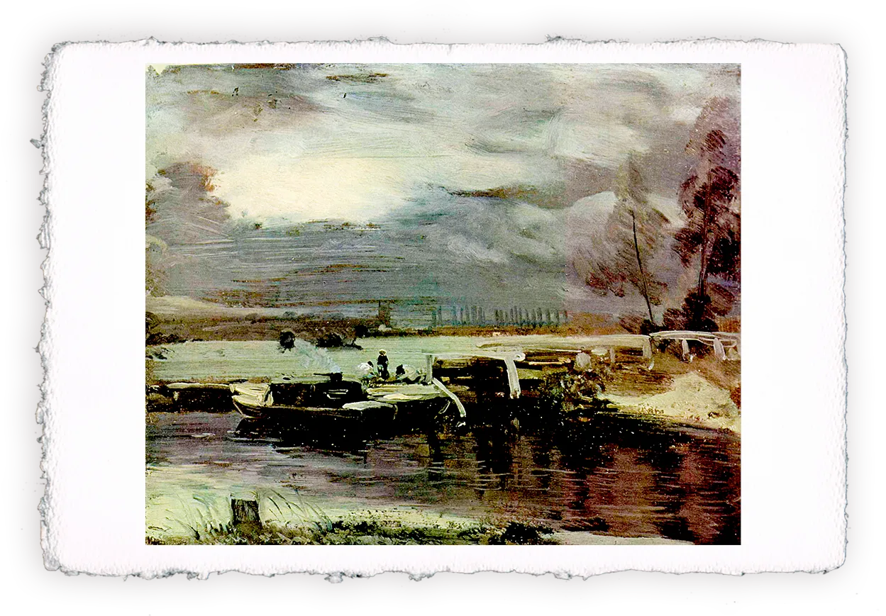 "Le nuvole" di Constable - Cofanetto regalo di 4 stampe d'arte Miniartprint