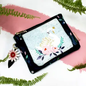 Secret Garden Swan Makeup Bag