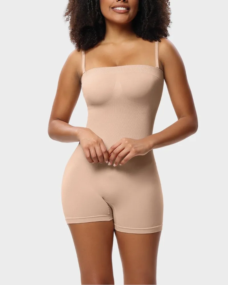 SheCurve® Strapless Slip Shapewear Bodysuit