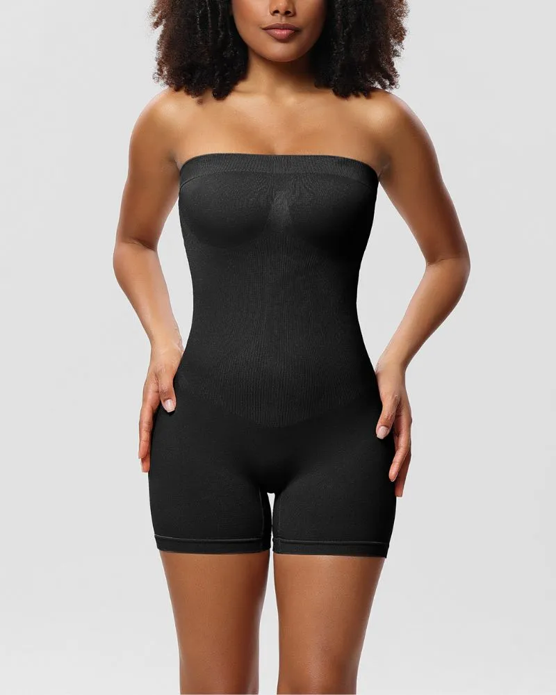 SheCurve® Strapless Slip Shapewear Bodysuit