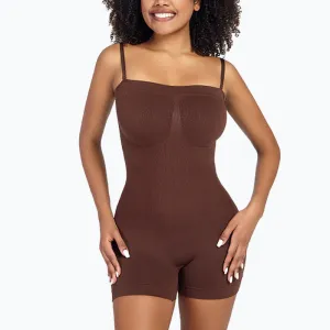 SheCurve® Strapless Slip Tummy Control Shapewear Bodysuit