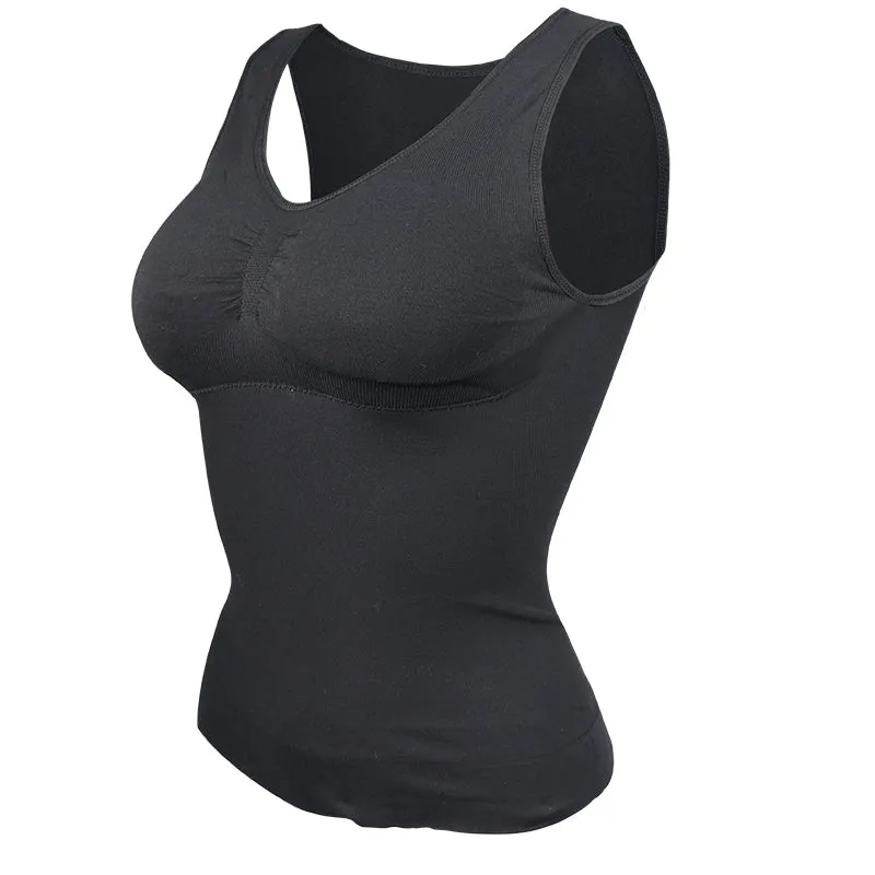 Solid Body Shaper Tank Top