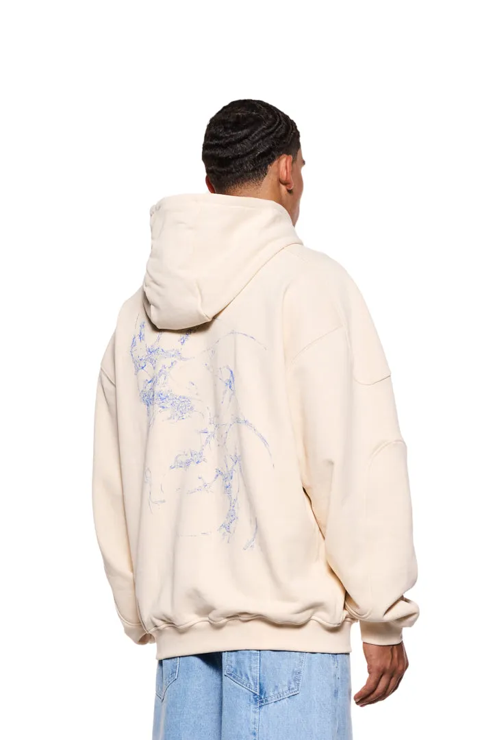 Synergy Mask Hoodie Beige