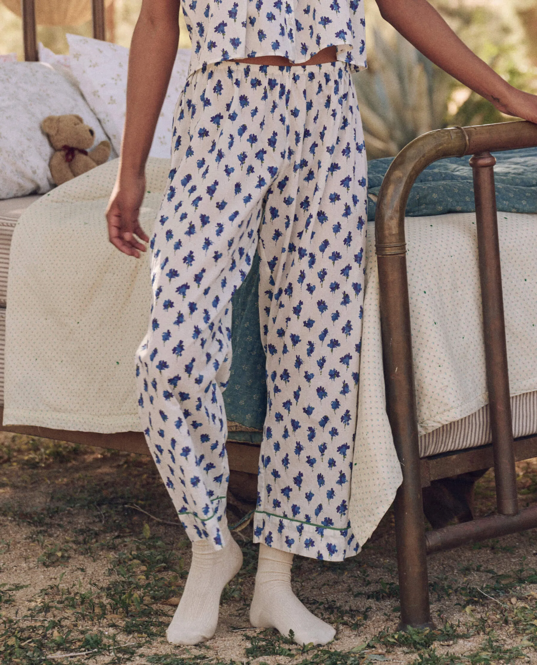 The Easy Sleep Pant. -- Early Dawn Floral