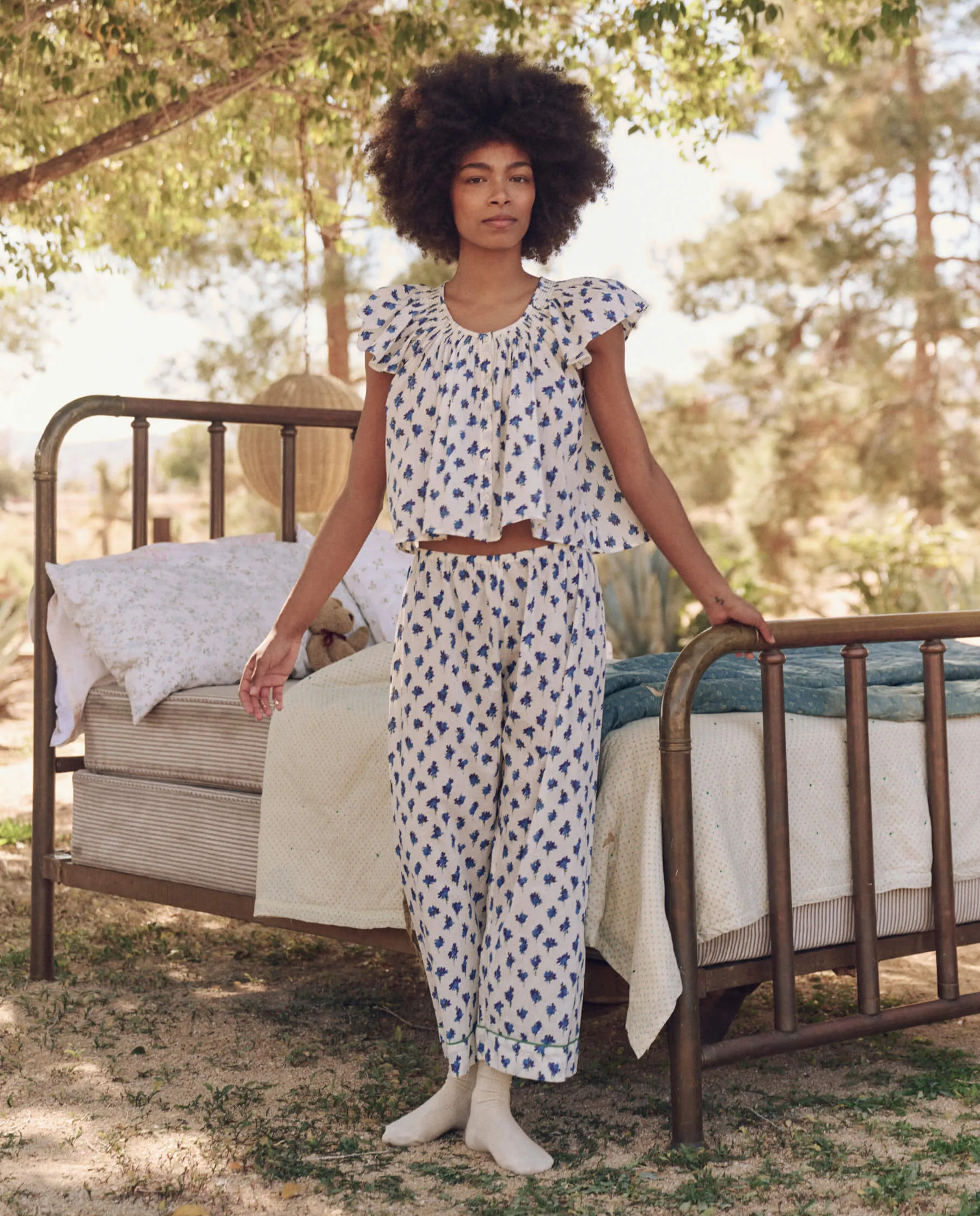 The Easy Sleep Pant. -- Early Dawn Floral