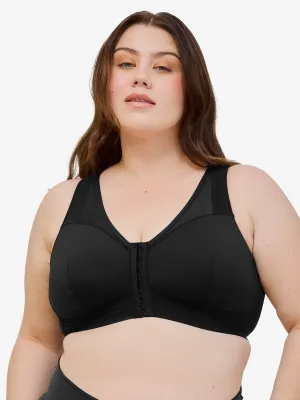 The Harper - Wirefree Mesh Front-Closure Bra