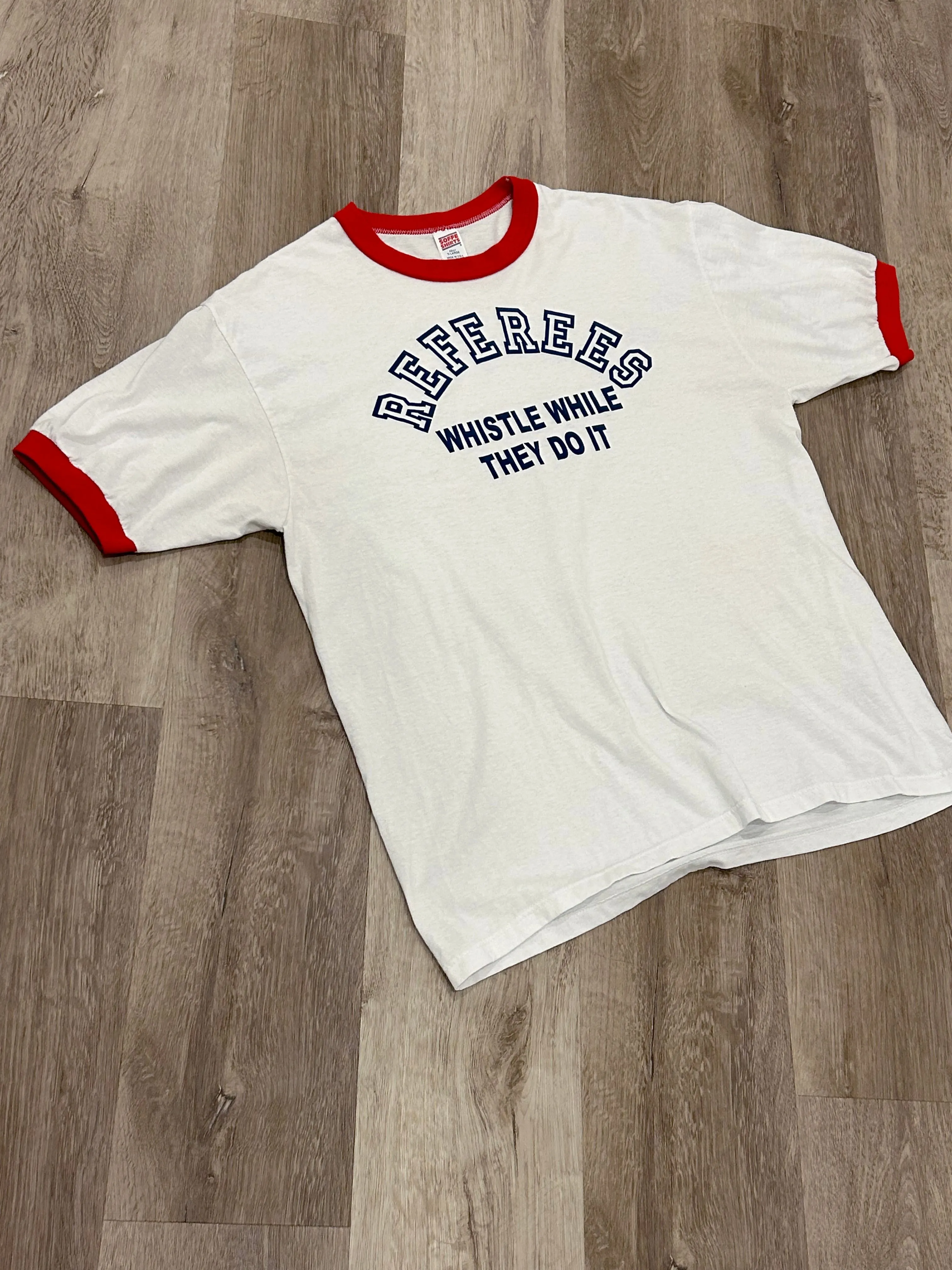 Vintage Referees Ringer Tee