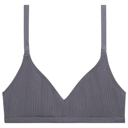 Whipped Non-Wire Bra in Graphite