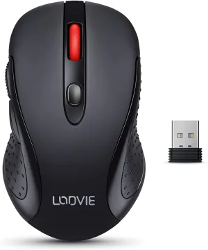 Wireless Mouse,   2.4G Portable Ambidextrous USB Mouse