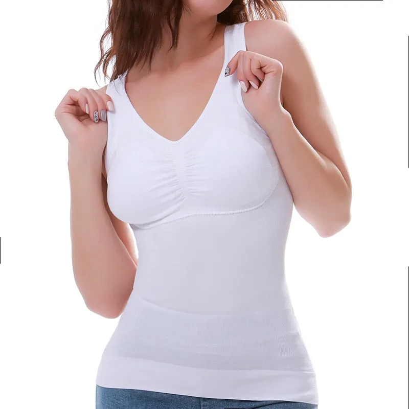 Women's Body Shaper Bra Tank Top Plus Size